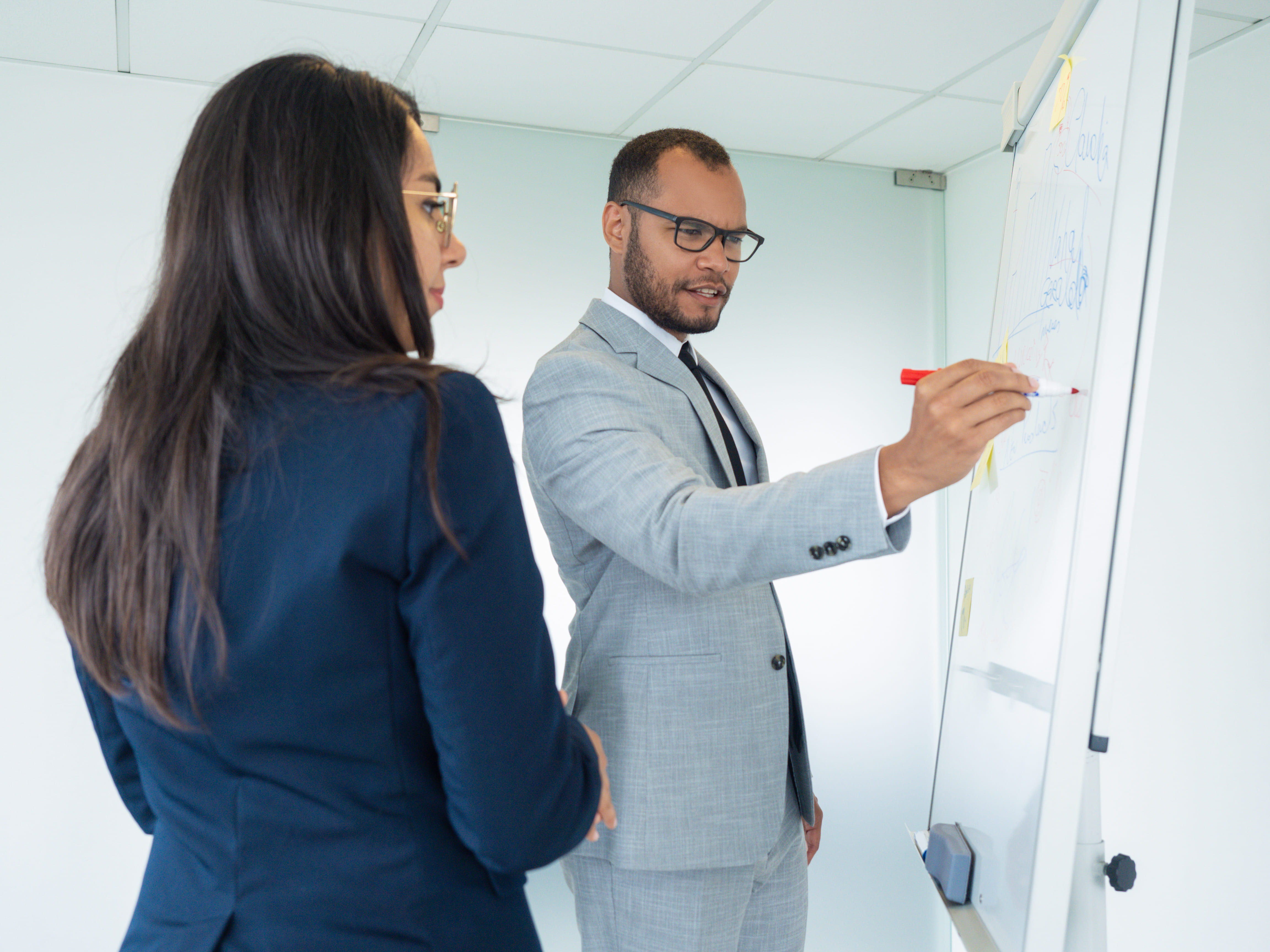 Réunion de travail de l'équipe crédit